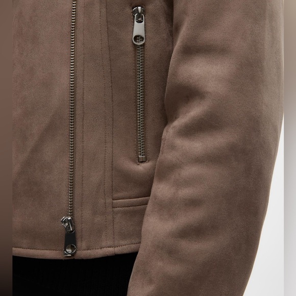 Vero Moda Curve Faux Suede Jacket NWOT - Picture 5 of 16